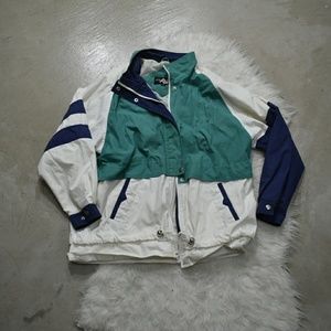 Vintage zip up windbreaker